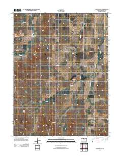 Osborne SW 2012 topographic map thumbnail