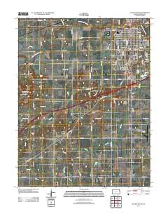 Ottawa South 2012 topographic map thumbnail