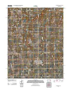 Overbrook 2012 topographic map thumbnail