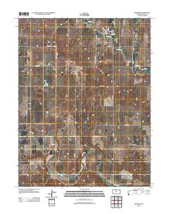 Paradise 2012 topographic map thumbnail