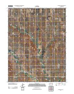 Paradise NW 2012 topographic map thumbnail