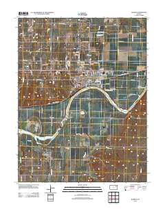 Wamego 2012 topographic map thumbnail