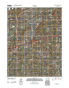 Waverly NW 2012 topographic map thumbnail