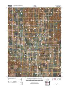 Wayne 2012 topographic map thumbnail