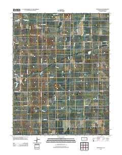 Westphalia 2012 topographic map thumbnail