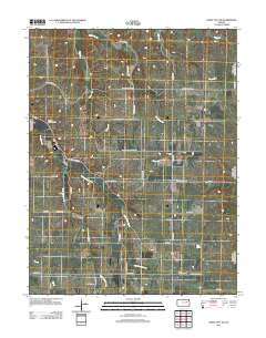 White City NE 2012 topographic map thumbnail