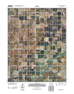 Pawnee Rock 2012 topographic map thumbnail