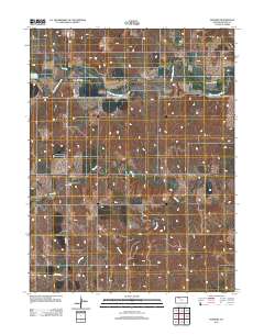 Penokee 2012 topographic map thumbnail