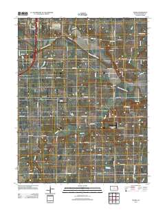 Peoria 2012 topographic map thumbnail
