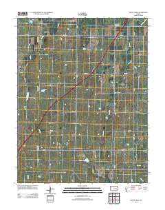 Phenis Creek 2012 topographic map thumbnail