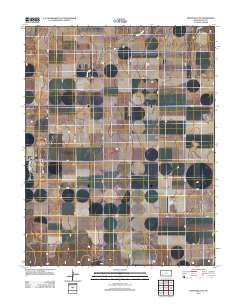 Pierceville NE 2012 topographic map thumbnail