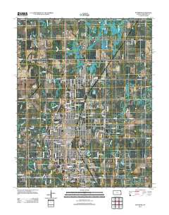 Pittsburg 2012 topographic map thumbnail