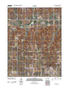 Plainville SE 2012 topographic map thumbnail