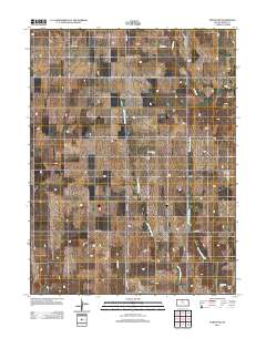 Portis NW 2012 topographic map thumbnail