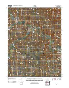 Potter 2012 topographic map thumbnail