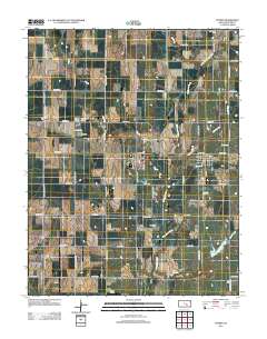 Potwin 2012 topographic map thumbnail