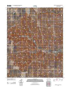 Proffitt Lake NW 2012 topographic map thumbnail