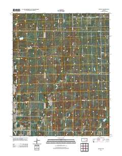 Quincy 2012 topographic map thumbnail