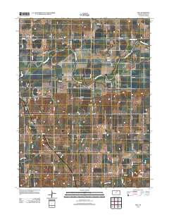 Rice 2012 topographic map thumbnail