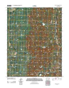 Rosalia NE 2012 topographic map thumbnail