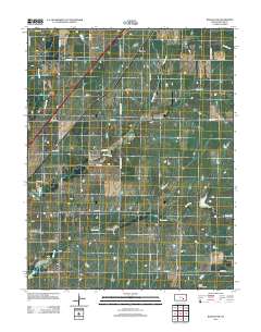 Rosalia NW 2012 topographic map thumbnail