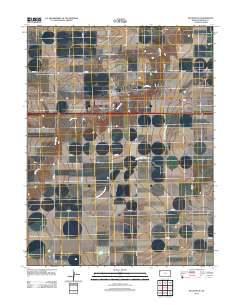 Ruleton SE 2012 topographic map thumbnail