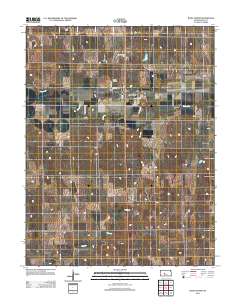 Rush Center 2012 topographic map thumbnail