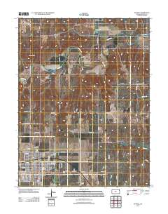 Russell 2012 topographic map thumbnail