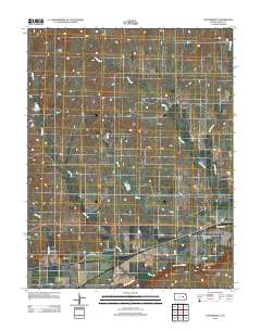 Saffordville 2012 topographic map thumbnail