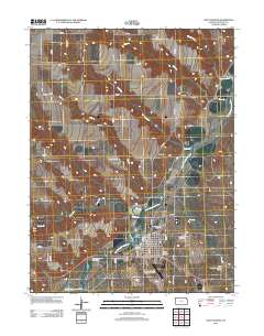 Saint Francis 2012 topographic map thumbnail