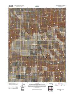 Saint Francis NW 2012 topographic map thumbnail