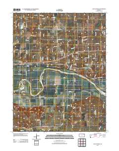 Saint George 2012 topographic map thumbnail