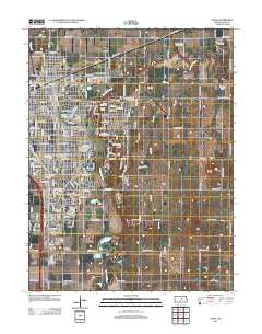 Salina 2012 topographic map thumbnail