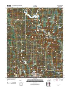 Sedan 2012 topographic map thumbnail