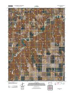 Selden NW 2012 topographic map thumbnail