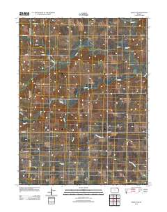 Seneca NW 2012 topographic map thumbnail
