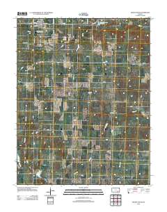 Severy South 2012 topographic map thumbnail