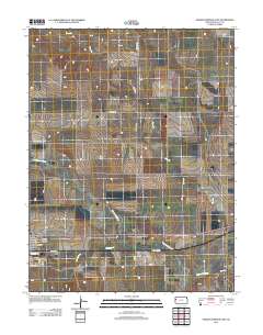 Sharon Springs East 2012 topographic map thumbnail