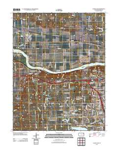 Silver Lake 2012 topographic map thumbnail