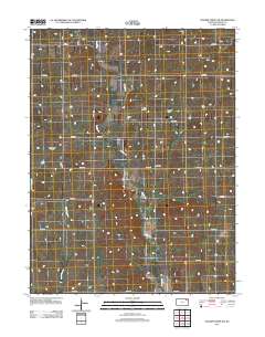 Soldier Creek NW 2012 topographic map thumbnail