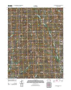 Soldier Creek SE 2012 topographic map thumbnail