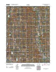 Soldier Creek SW 2012 topographic map thumbnail