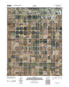 South Dodge 2012 topographic map thumbnail