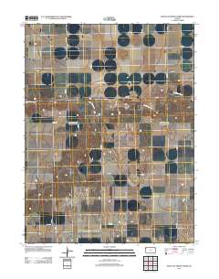 South of Drury Creek 2012 topographic map thumbnail