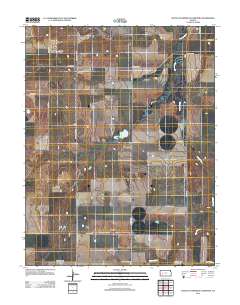 South of Eminence Cemetery 2012 topographic map thumbnail