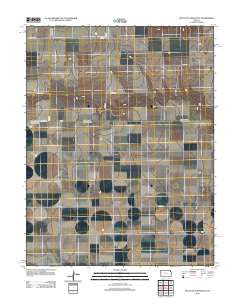 South of Twin Butte 2012 topographic map thumbnail