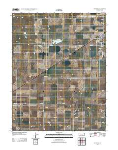 Spearville 2012 topographic map thumbnail