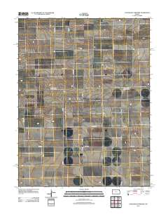 Stockholm Cemetery 2012 topographic map thumbnail