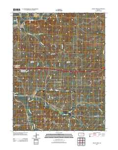 Swede Creek 2012 topographic map thumbnail