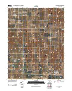 Sylvan Grove 2012 topographic map thumbnail